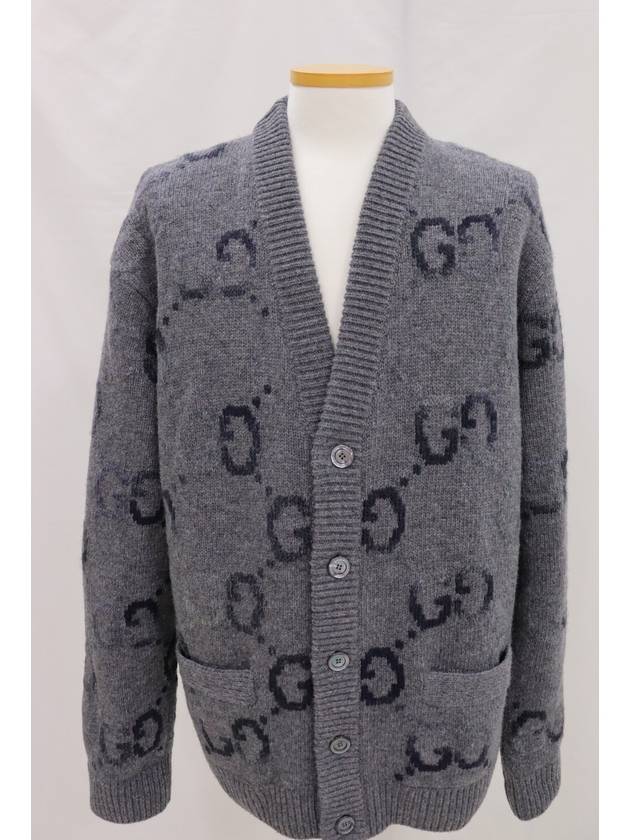 구찌 남성 풀오버 스웨트 가디건 그레이 XL