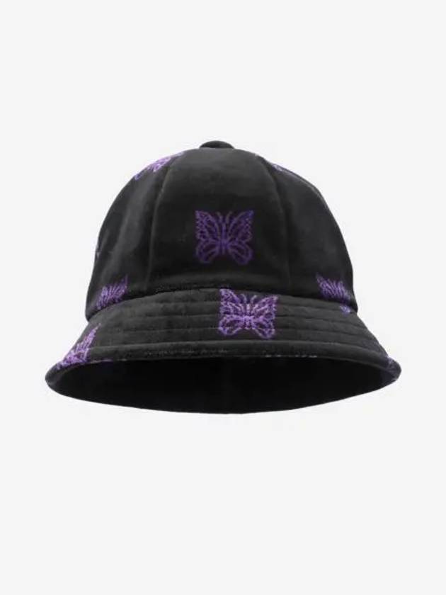 니들스 버뮤다 빠삐용 벨루어 햇 블랙 Needles Bermuda Papillon Velour Hat Black