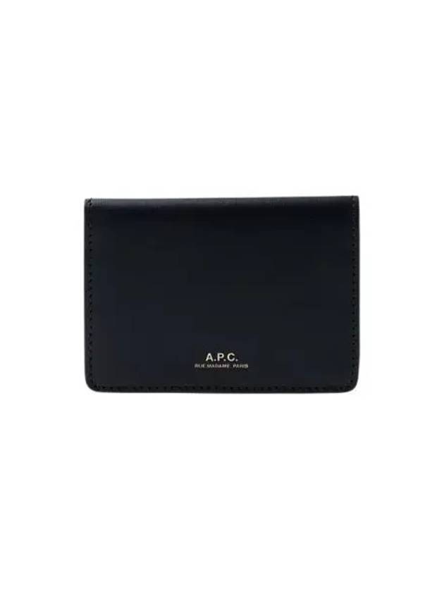 아페쎄 스테판 호라이즌 카드 홀더 블랙 A.P.C. Stefan Horizon Card Holder Black