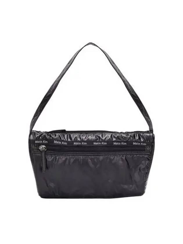 마뗑킴 글로시 토트백 블랙 Matin Kim Glossy Tote Bag Black