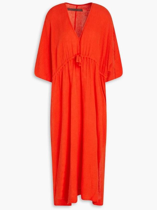 NB07 엔자코스타 여성 원피스 Cotton seersucker kaftan 1647597317924267