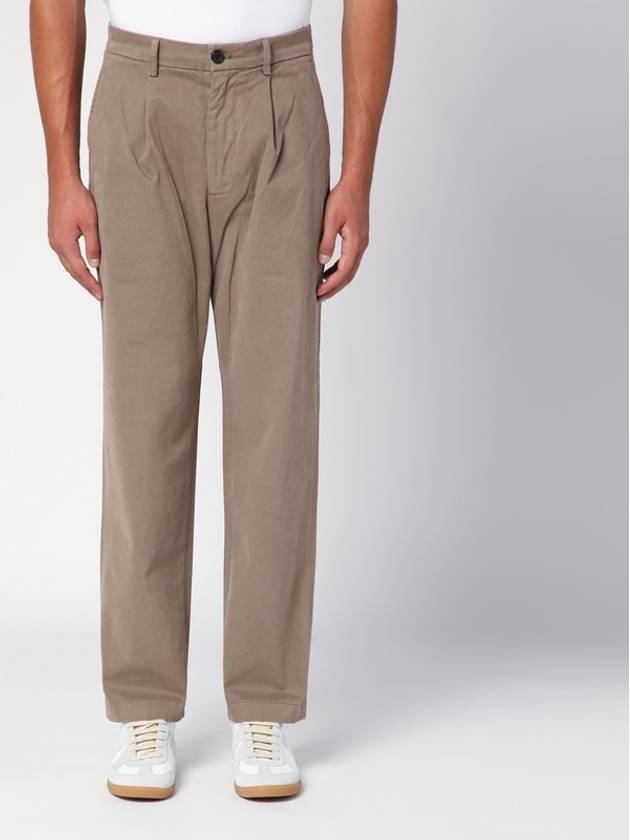 Department 5 Dove-coloured cotton trousers
