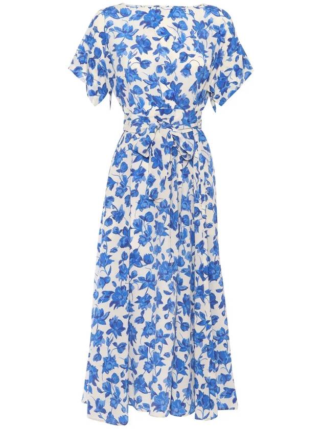 위켄드 맥스 마라 크레페 드 쉬네 드레스 2515221092600_003