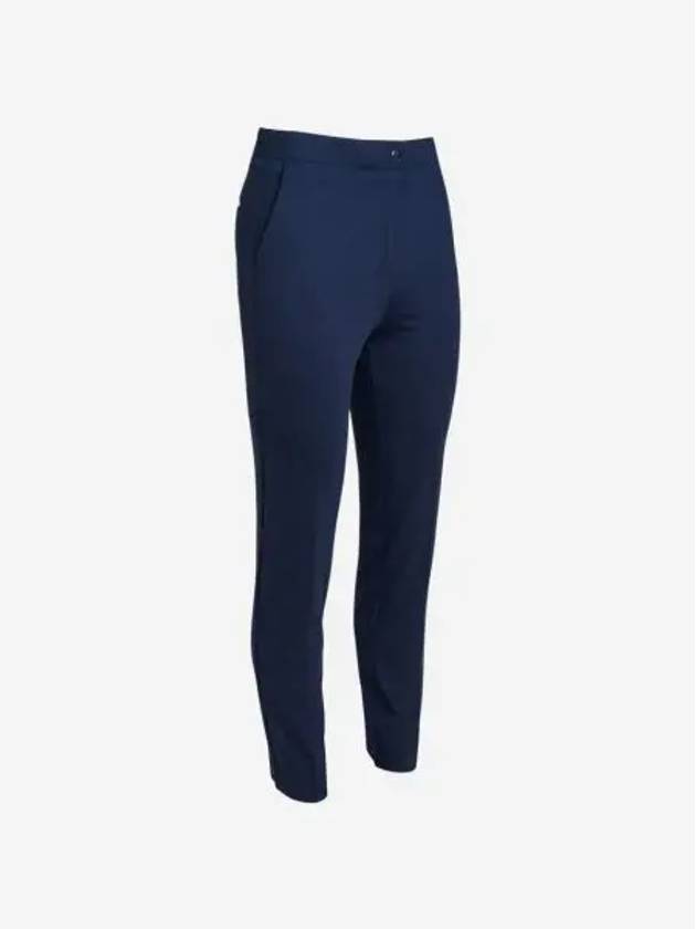 W 지포어 더블 니트 시가렛 레그 하이 라이즈 스트레치 트라우저 트와일라잇 W G Fore Double Knit Cigarette Leg High Rise Stretch Trouser Twilight