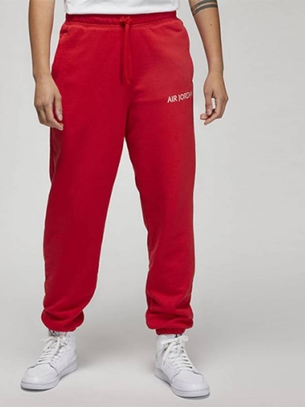 01 DQ4652 612 나이키우먼스X조던 조던스웨트팬츠 레드