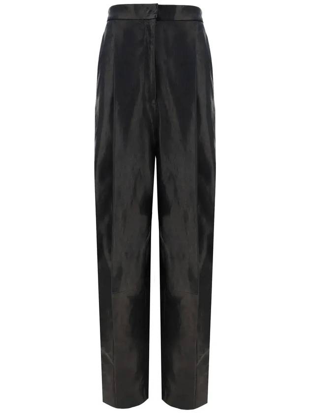 Khaite Ashford 하이웨이스트 가죽 테일러드 팬츠 3136843L843_200