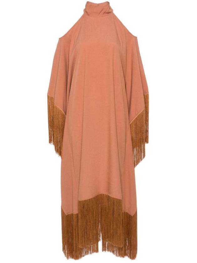 탈러 마리모 여성 DIVINA FRINGED CREPE CAFTAN TMSS2409705TERRACOTTA
