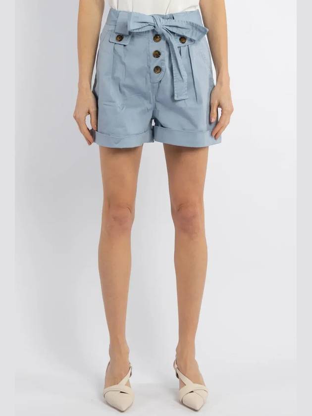 Woolrich 타이 웨이스트 턴업 헴 쇼츠 CFWWSH0025FRUT3343_30052