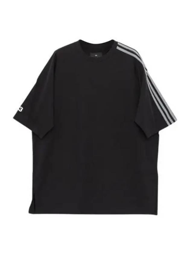 Y 3 3S 숏슬리브 티셔츠 블랙 Y 3 3S Short Sleeve T Shirt Black
