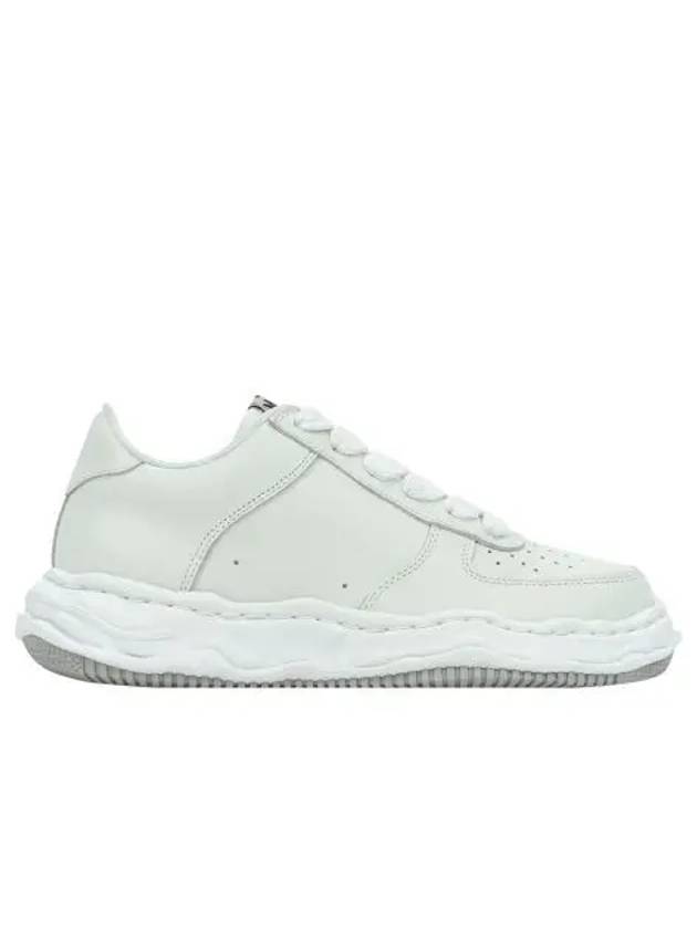 메종 미하라 야스히로 웨인 OG 솔 레더 로우탑 스니커즈 화이트 Maison Mihara Yasuhiro Wayne OG Sole Leather Low top Sneakers White