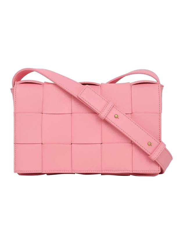 보테가베네타 인트레치아토 카세트 크로스 백 리본