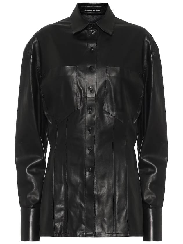 NB04 카이단 에디션 여성 셔츠 Leather shirt