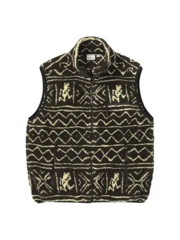 디스이즈네버댓 x 그라미치 플리스 베스트 브라운 Thisisneverthat x Gramicci Fleece Vest Brown