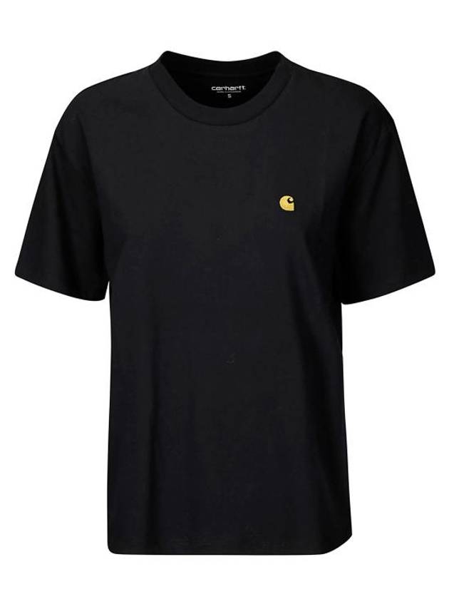 24FW 칼하트 WIP 반팔 티셔츠 I033045 00FXX BLACK GOLD