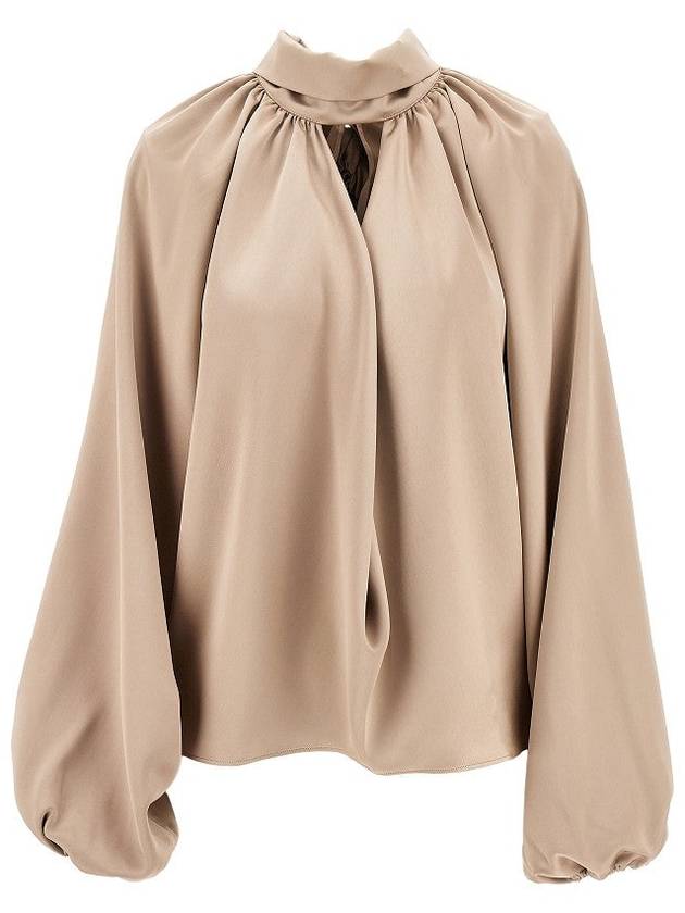 THE ANDAMANE 'Viola' satin blouse