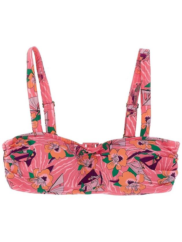 Love Stories - Floral Print Bikini Top Beachwear