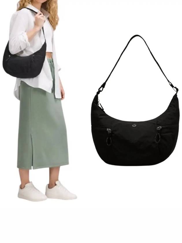 룰루레몬 가방 슬루치 6L 슬링백 블랙