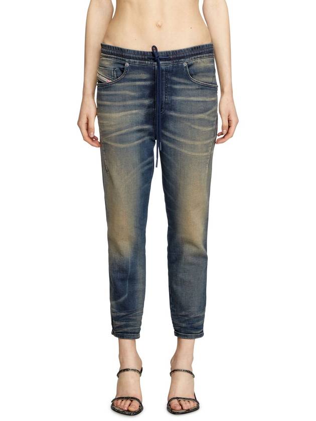 Diesel - Regular 2041 D-Fayza Joggjeans - Jeans - Woman - Blue