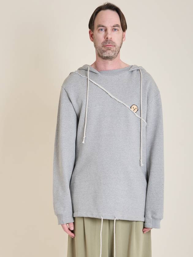 25FW 와이쏘씨리얼즈 남성 Is This Hoodie Sweatshirt grey whyso25FW6