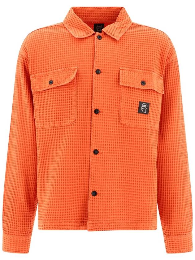 24FW 브레인 데드 Waffle 셔츠 W23T22001365 TERRA