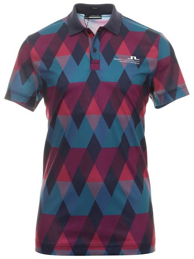 제이린드버그 22FW PARKER 골프 폴로 티셔츠 GMJT05737 O444