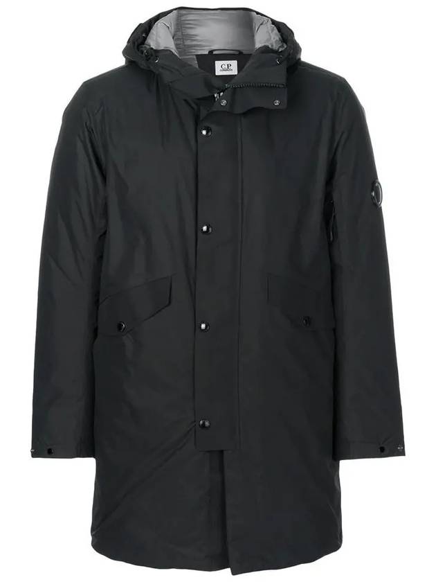 11주년 렌즈와펜 패딩 레인코트 블랙 03CMOW021A 999