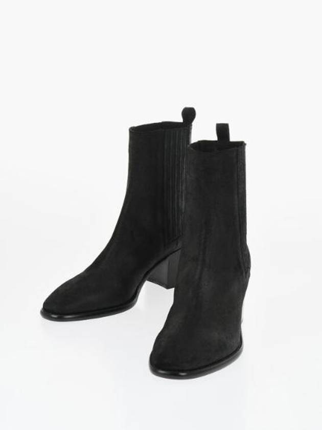 NB22 사토레 여성 부츠 Suede Chelsea Ankle Boots 7cm