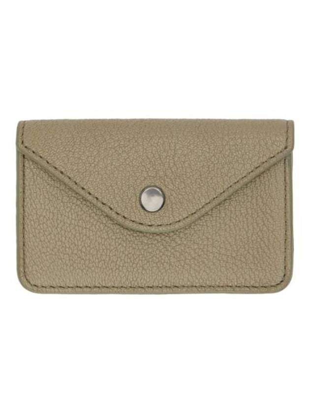 르메르 카키 엔벨롭 카드 지갑 GR641 Dusty Khaki