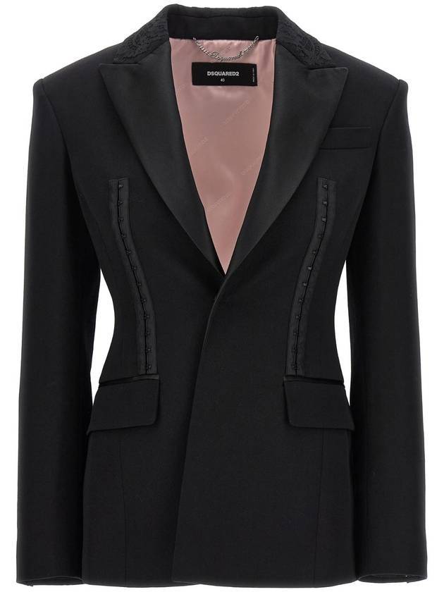 23FW 디스퀘어드2 자켓 S72BN0670S78136 900 Black