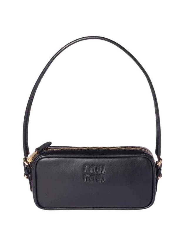 미우 미우 레더 파우치 블랙 5NE024 AF8W F0002