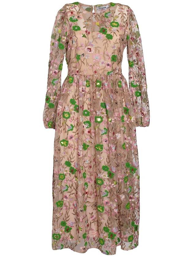 Vivetta Embroidery long dress