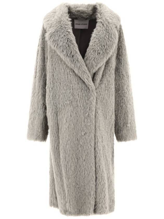 스탠드 스튜디오 긴팔 스트레이트 헴 코트