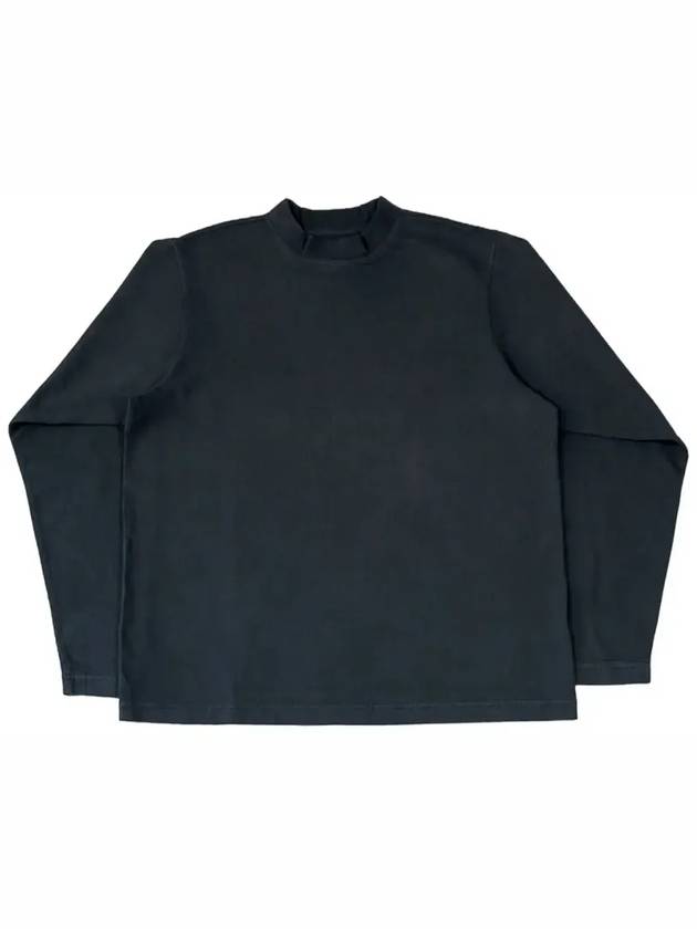 이지 x 갭 롱 슬리브 티셔츠 블랙