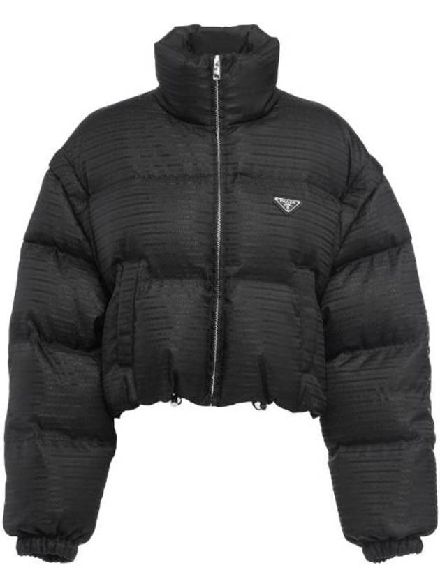 프라다 리나일론 크롭 재킷 29Y056S22211FC