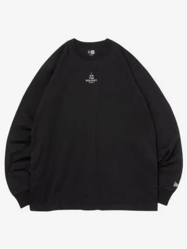 뉴에라 x 타카히로미야시타 더 솔로이스트 롱슬리브 티셔츠 블랙 24SS New Era x Takahiromiyashita The Soloist Long Sleeve T Shirt Black 24SS