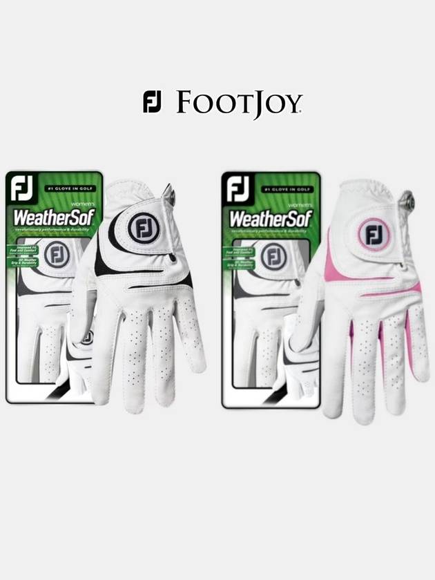풋조이 여성골프장갑 웨더소프트 양피 여성용 왼손 골프장갑