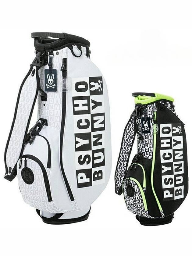 싸이코 버니 골프 체크아트 스탠드 캐디백 46 인치 Psycho Bunny PBMG4SC5