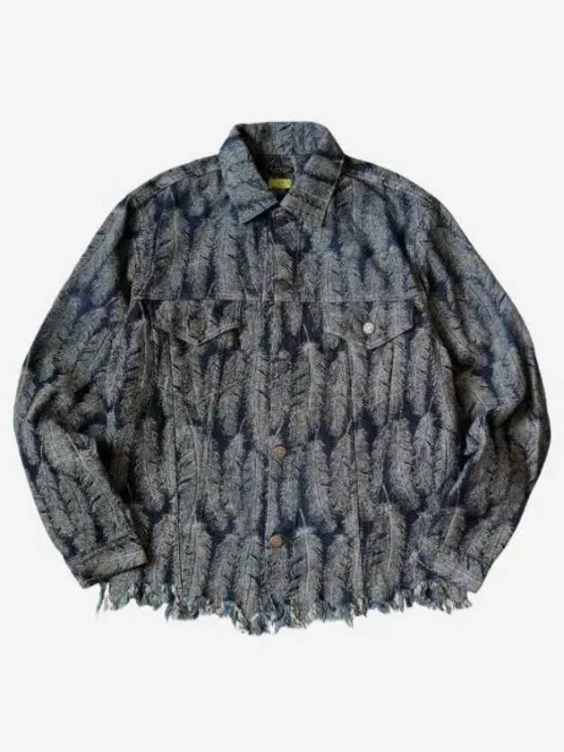 캐피탈 12온즈 페더 데님 3세대 자켓 인디고 Kapital 12 oz. Feather Denim 3rd Jacket Indigo