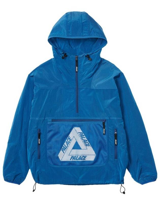 21SS 팔라스 메쉬 포켓 쉘 자켓 블루 Palace Mesh Pocket Shell Jacket Blue