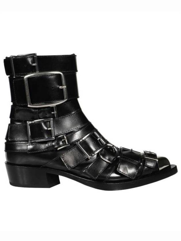 22FW 알렉산더 맥퀸 부츠 718853WHSWD 1081 BLACK