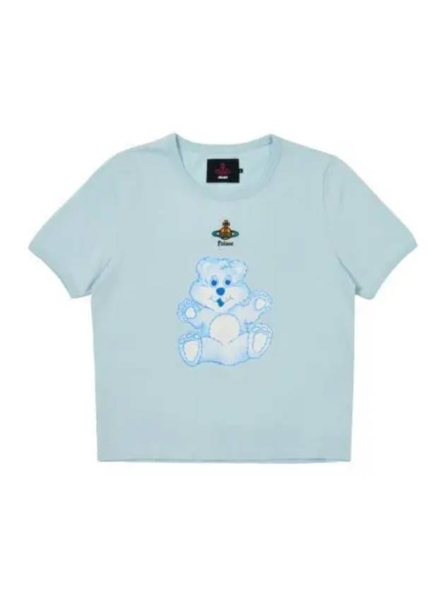 W 팔라스 x 비비안 웨스트우드 베이비 티셔츠 베이비 블루 24FW W Palace x Vivienne Westwood Baby T Shirt Baby Blue 24FW