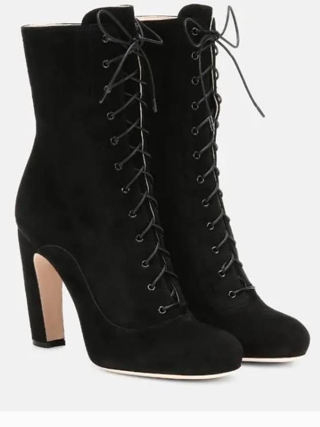 미우미우 스웨이드 앵클 부츠