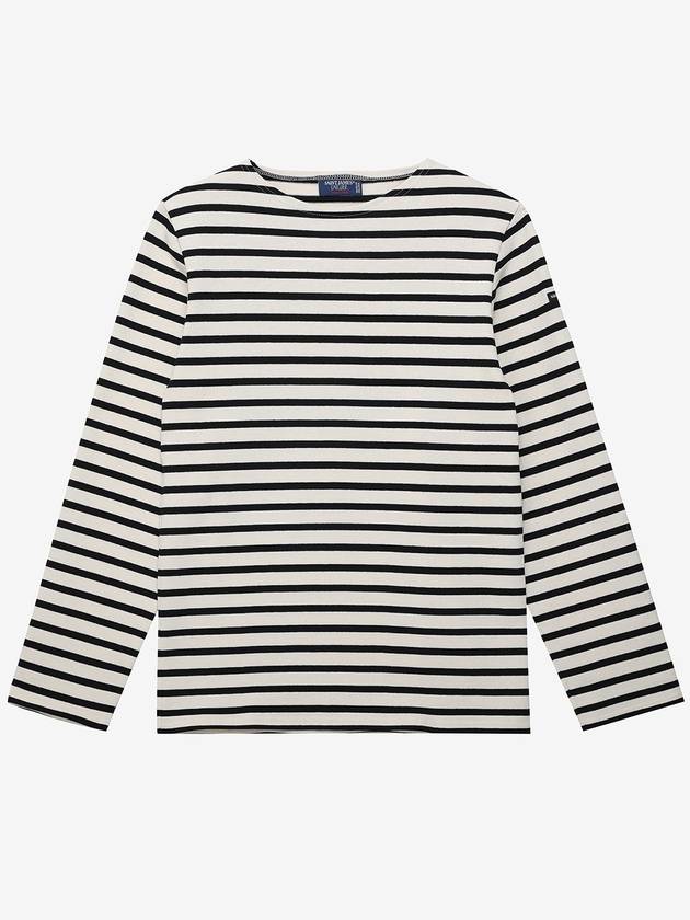 세인트제임스 메르디앙 Ecru/Noir 긴팔 티셔츠