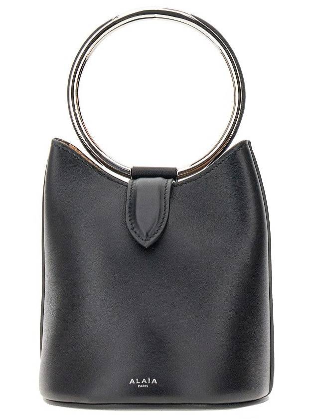 ALAIA 'Ring' mini leather bucket bag