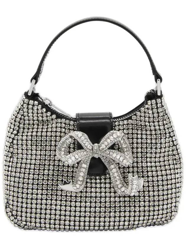 셀프 포트레이트 디아만테 초승달 보우 백 SS24314SIL_SILVE