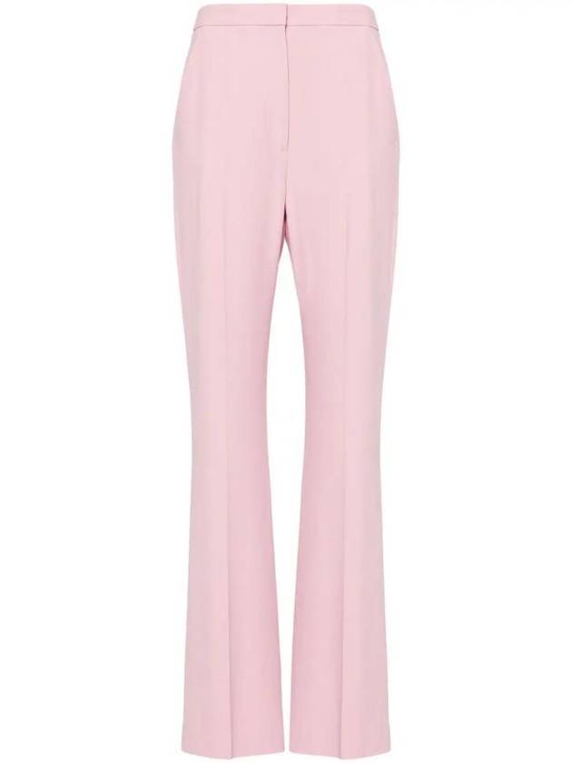 알렉산더 맥퀸 크레이프 시가렛 와이드 팬츠 핑크