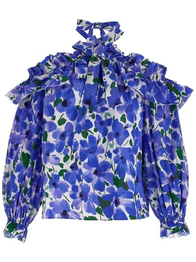 Carolina Herrera - Floral Top Tops