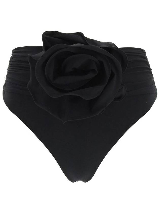 마그다 부트림 하이웨이스트 플라워 패치 수영복 바텀