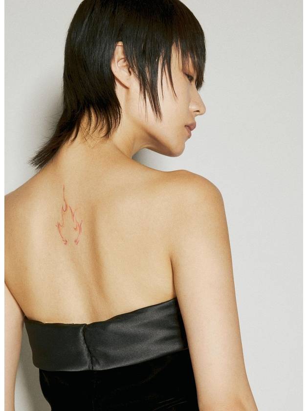 생로랑 스트랩리스 펜슬 벨벳 드레스 760956 Y525R 1000 B0110980868