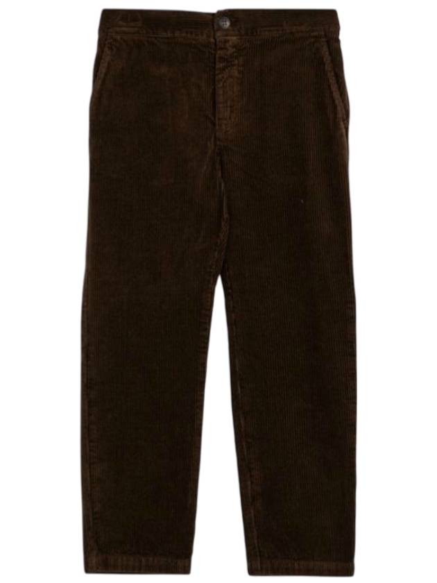 골든구스 키즈 코듀로이 팬츠 브라운